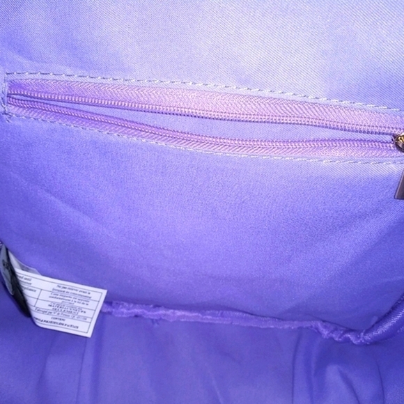 Disney Her Universe Alice In Wonderland Gingham BACKPACK Bag Embroidered NWT - Picture 6 of 11